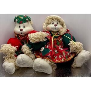 Vintage Easter Bunnies 1995 House of Lloyd 542064 Hip & Hop Shelf Sitters